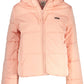 Chic Pink Hooded Long-Sleeved Jacket