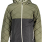 Urban Green Hooded Long-sleeve Jacket