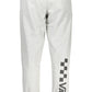 Gray Cotton Fleece Sports Trousers