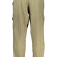 Chic Green Fleece Sports Trousers