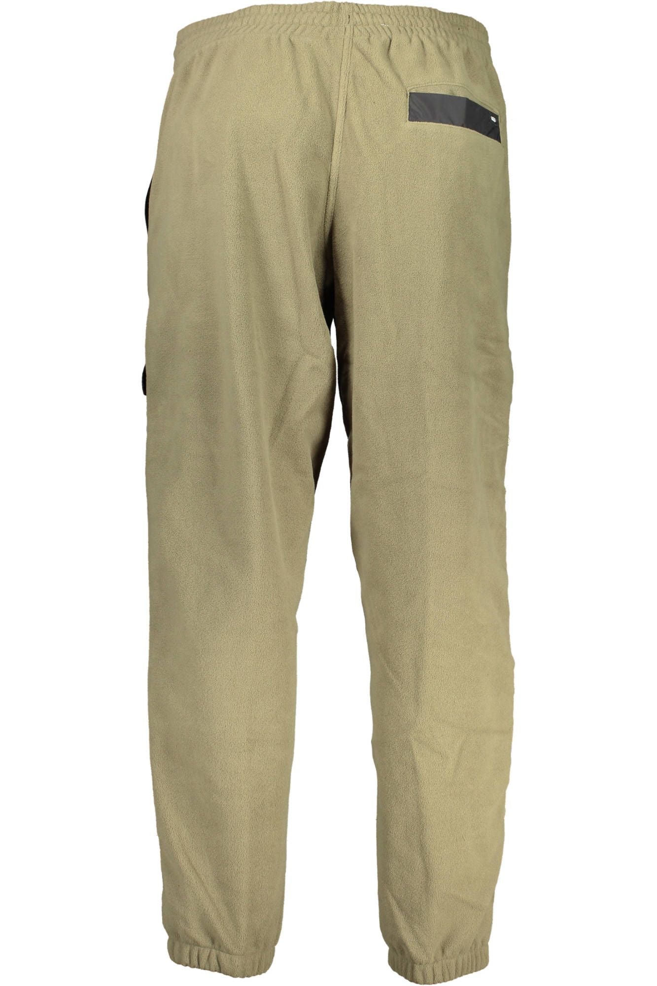 Chic Green Fleece Sports Trousers