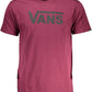 Classic Fit Purple Round Neck Tee