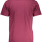 Classic Fit Purple Round Neck Tee