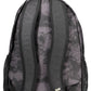 Sleek Black Polyester Backpack with Contrasting Details