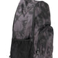 Sleek Black Polyester Backpack with Contrasting Details