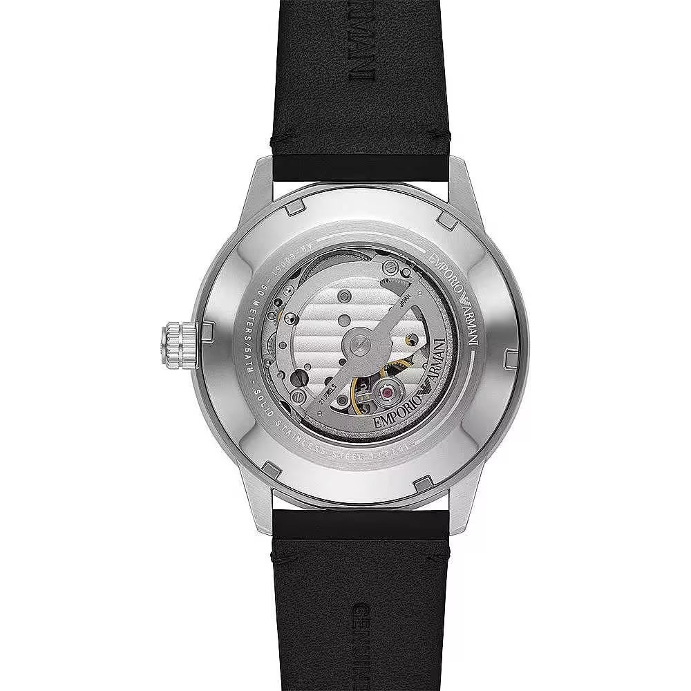 Elegant Mechanical Leather Watch