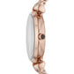 Elegant Rose Gold Tone Women's Timepiece