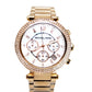 Parker 40 mm Case Stainless Steel Rose Gold Tone Watch MK5491