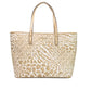 Carter Large Camel Animal Print PVC Open Tote Shoulder Bag Purse