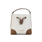 Mercer Small Vanilla Signature Leather Bucket Crossbody Bag