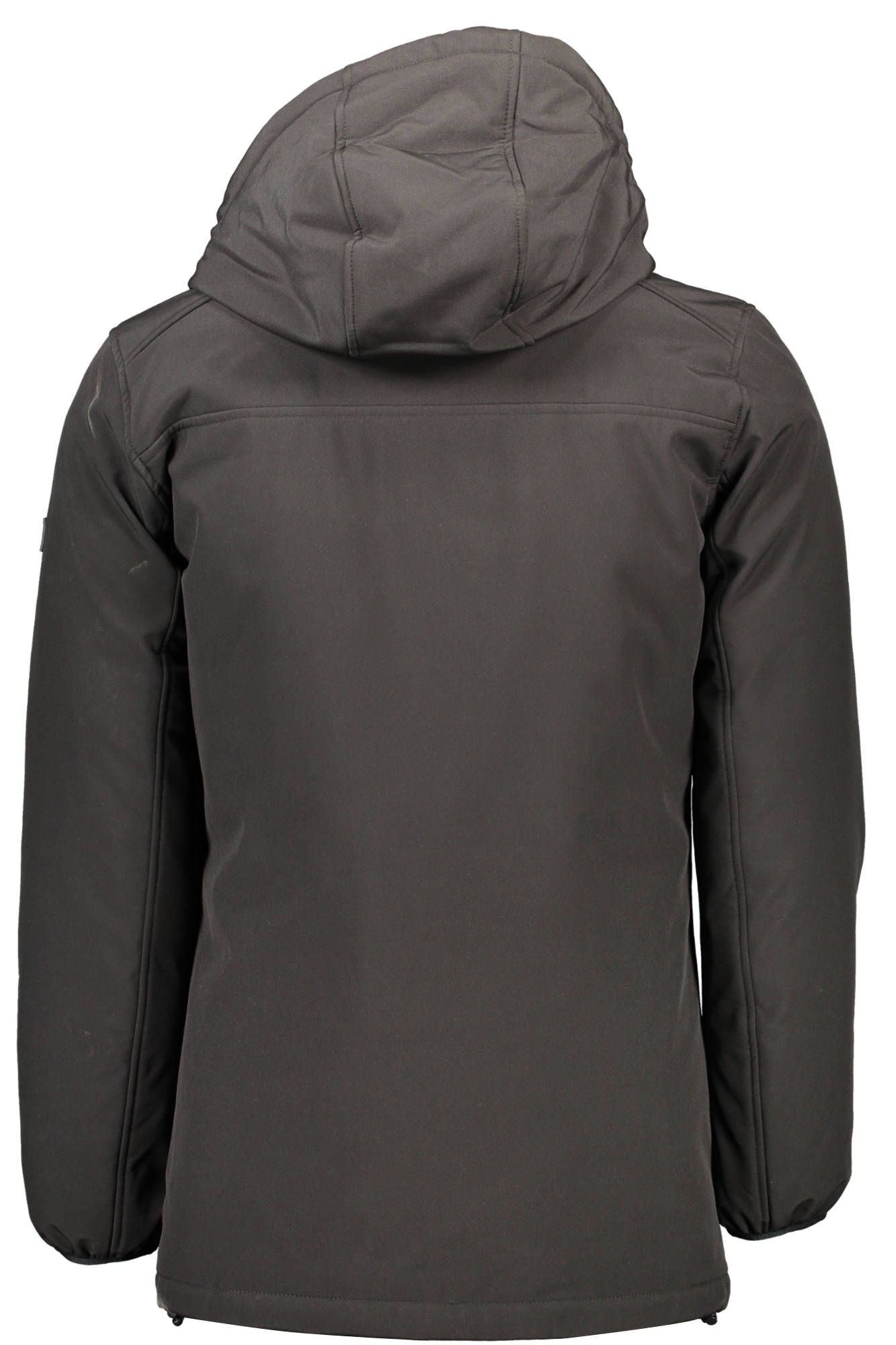 Sleek Double Hooded Men's Jacket