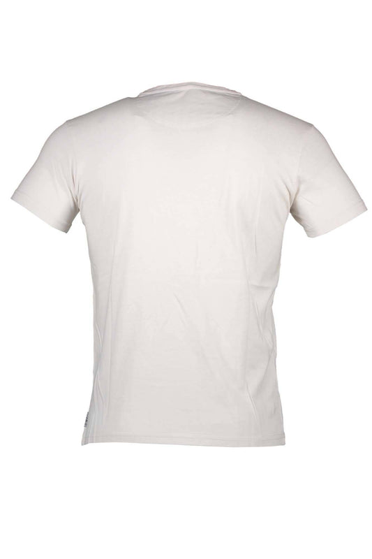 Chic White Printed Short Sleeve Tee
